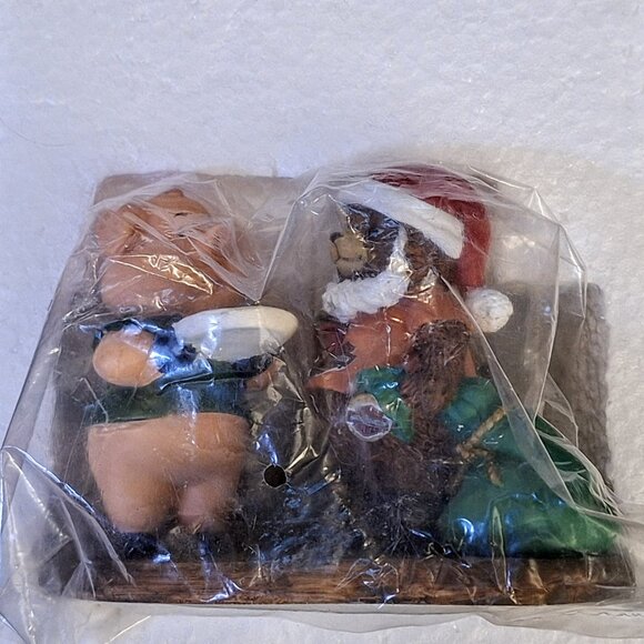 Vintage Harley-Davidson Santa Bear Rides Again Figurine Numbered MINT - Picture 9 of 10